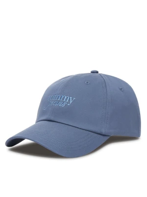 Czapka z daszkiem Tommy Jeans Script AW0AW17815 Szary