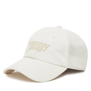 Czapka z daszkiem Tommy Jeans Script AW0AW17908 Écru