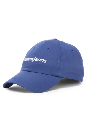 Czapka z daszkiem Tommy Jeans Script Logo AM0AM14455 Niebieski