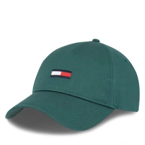 Czapka z daszkiem Tommy Jeans Tjm Elongated Flag Cap AM0AM11692 Zielony