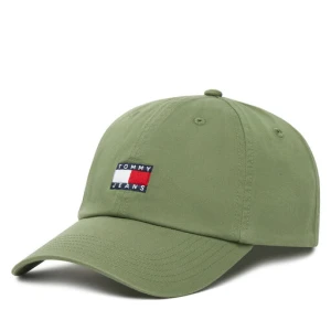 Czapka z daszkiem Tommy Jeans Tjm Heritage 6 Panel Cap AM0AM12020 Zielony