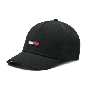 Czapka z daszkiem Tommy Jeans Tju Flag Cap AU0AU00843 Czarny