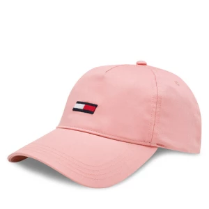 Czapka z daszkiem Tommy Jeans Tjw Elongated Flag 5 Panels Cap AW0AW15842 Różowy