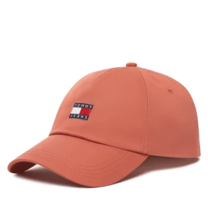 Czapka z daszkiem Tommy Jeans Tjw Heritage Core 5 Panel Cap AW0AW16991 Koralowy