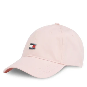 Czapka z daszkiem Tommy Jeans Tjw Heritage Plaque Cap AW0AW16986 Różowy