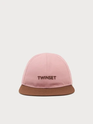 Czapka z daszkiem TWINSET różowy