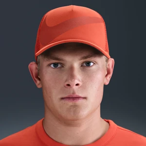 Czapka z daszkiem typu trucker Dri-FIT Nike Rise - Czerwony