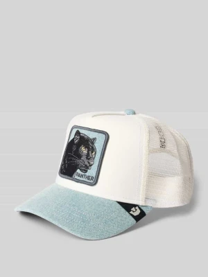 Czapka z daszkiem typu trucker z naszywką z motywem model „Denim Panther” GOORIN BROS.