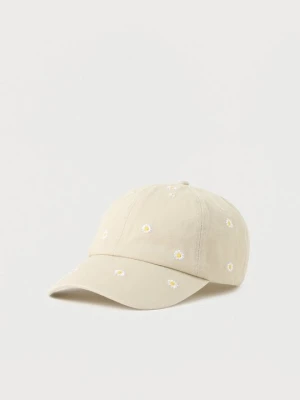 Czapka z daszkiem Vero Moda beżowy