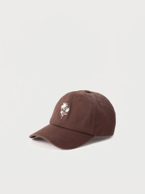 Czapka z daszkiem Vero Moda brązowy