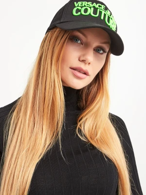 CZAPKA Z DASZKIEM VERSACE JEANS COUTURE