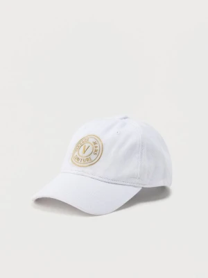 Czapka z daszkiem Versace Jeans Couture biały