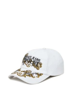 Czapka z daszkiem Versace Jeans Couture biały