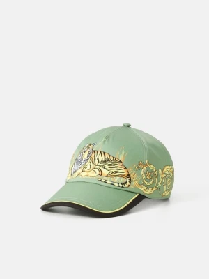 Czapka z daszkiem Versace zielony