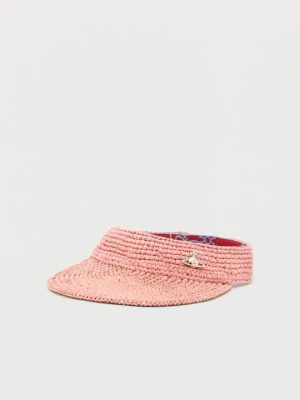 Czapka z daszkiem Vivienne Westwood jasnoczerwony