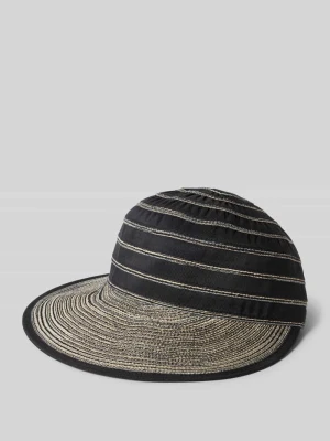 Czapka z daszkiem w paski z regulowanym zapięciem Loevenich