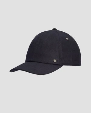 Czapka Z Daszkiem Wełniana Męska Bogner Ralf-2 Granatowa