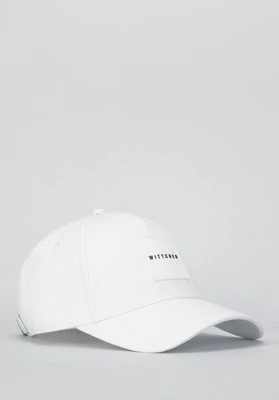 Czapka z daszkiem z bawełny biała Wittchen