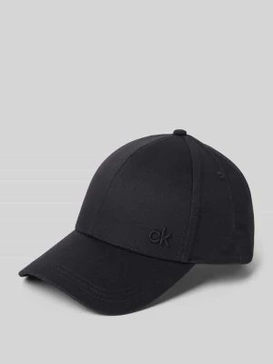 Czapka z daszkiem z bawełny z wyhaftowanym logo CK Calvin Klein