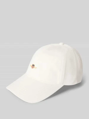 Czapka z daszkiem z bawełny z wyhaftowanym logo Gant