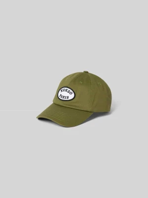 Czapka z daszkiem z czystej bawełny Kenzo Khaki