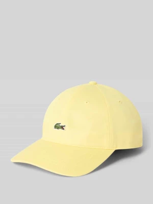 Czapka z daszkiem z czystej bawełny Lacoste