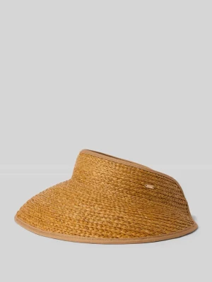 Czapka z daszkiem z detal z logo model 'TAMBINOU VISOR' Barts Średniobrązowy