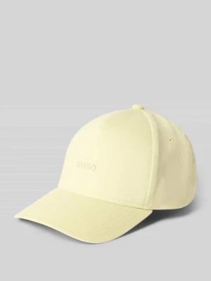 Czapka z daszkiem z detal z logo z czystej bawełny HUGO