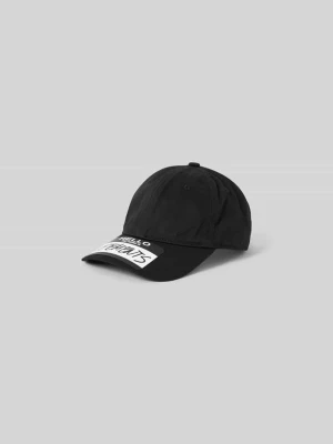 Czapka z daszkiem z detalem z logo Vetements Czarny