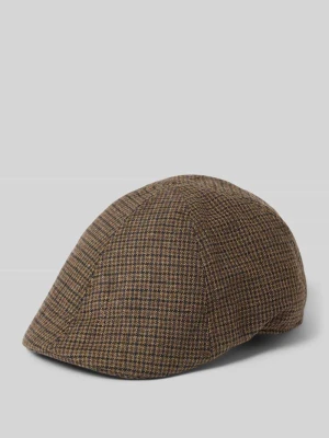 Czapka z daszkiem z elastycznej mieszanki wełny Müller Headwear Średniobrązowy