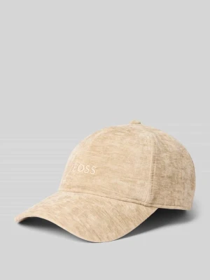 Czapka z daszkiem z imitacji aksamitu model ‘ARI-C-VE’ Boss