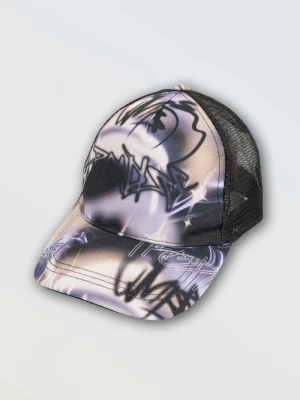 Czapka z daszkiem z kolorową grafiką Reporter