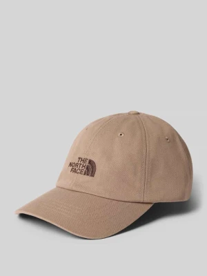 Czapka z daszkiem z mieszanka bawełny model 'Norm' The North Face Beżowy