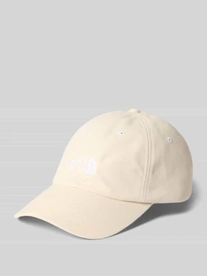 Czapka z daszkiem z mieszanka bawełny model 'Norm' The North Face Piaskowy