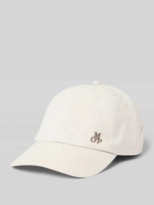 Czapka z daszkiem z mieszanki bawełny i lnu Marc O'Polo