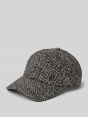 Czapka z daszkiem z mieszanki wełny Tommy Hilfiger