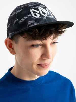 Czapka z daszkiem z monochromatycznym nadrukiem na całości Reporter