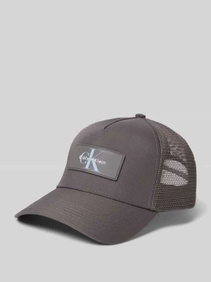 Czapka z daszkiem z naszywką z logo CK Calvin Klein