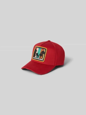 Czapka z daszkiem z naszywką z logo Dsquared2