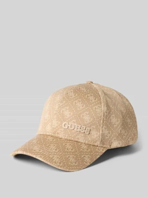 czapka z daszkiem z naszywka z logo model 'CALLIOPE 4G' Guess Activewear
