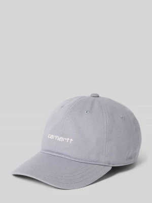Czapka z daszkiem z wyhaftowanym logo Carhartt WIP Kamienny