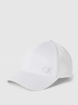 Czapka z daszkiem z wyhaftowanym logo CK Calvin Klein