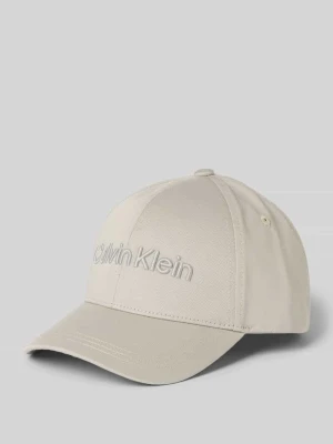 Czapka z daszkiem z wyhaftowanym logo CK Calvin Klein
