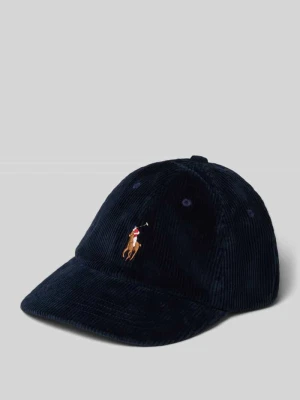 Czapka z daszkiem z wyhaftowanym logo Polo Ralph Lauren