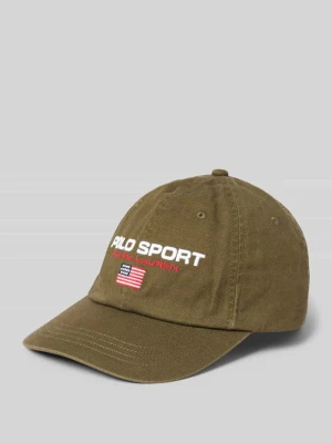 Czapka z daszkiem z wyhaftowanym logo Polo Ralph Lauren