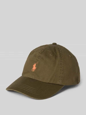 Czapka z daszkiem z wyhaftowanym logo Polo Ralph Lauren
