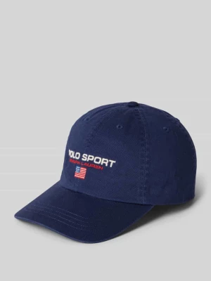 Czapka z daszkiem z wyhaftowanym logo Polo Sport