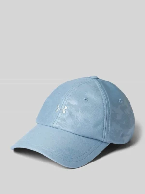 Czapka z daszkiem z wyhaftowanym logo Under Armour Jasnoszary