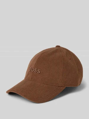 Czapka z daszkiem ze sztruksu model ‘ZED’ Boss