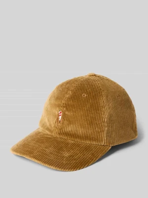 Czapka z daszkiem ze sztruksu z wyhaftowanym logo Polo Ralph Lauren